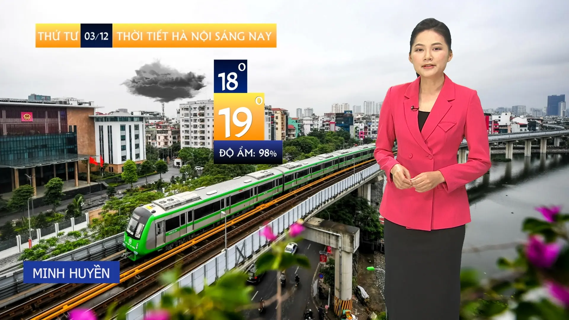 Dự báo thời tiết sáng | 03/12/2025